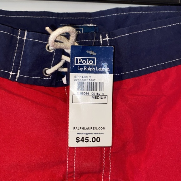 🐎❤️🤍💙🐎NWT Polo Ralph Lauren Co. Swim Trunks - Picture 5 of 11